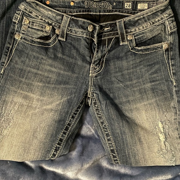 Miss Me Jeans size 30, Mid-rise Boot cut - Picture 5 of 5